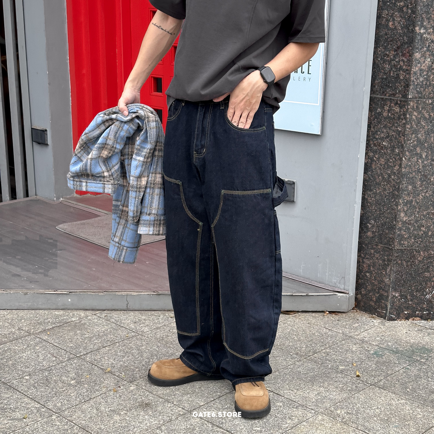 Jean NR wide đáp túi 911