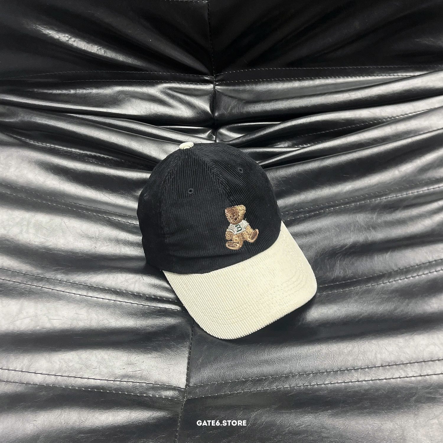 Mũ DR nhung Bear