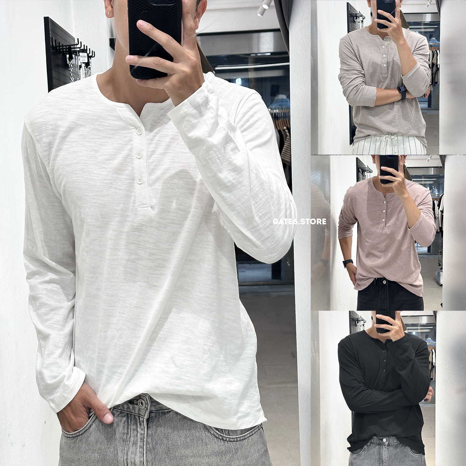 Thun BT henley xước 793