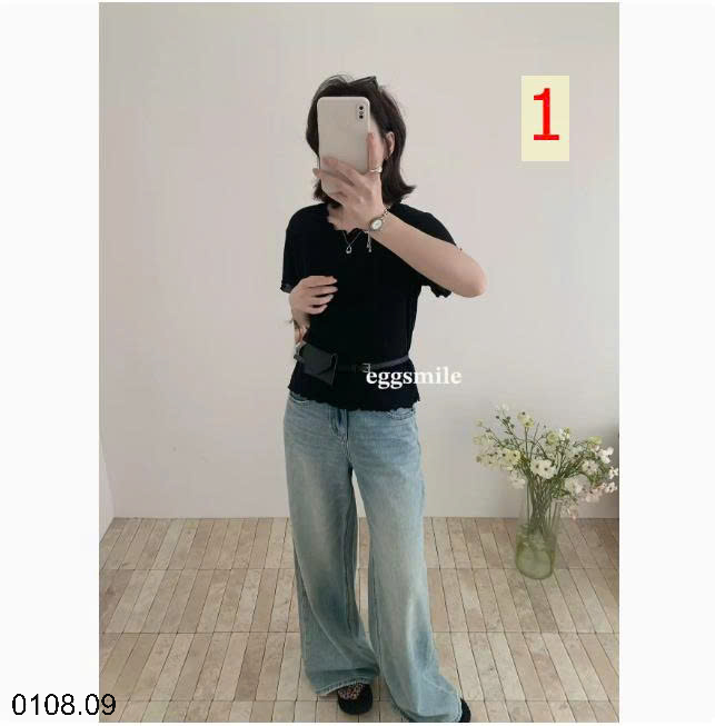 26HA0108.09 - ÁO THUN CỔ VIỀN EGG