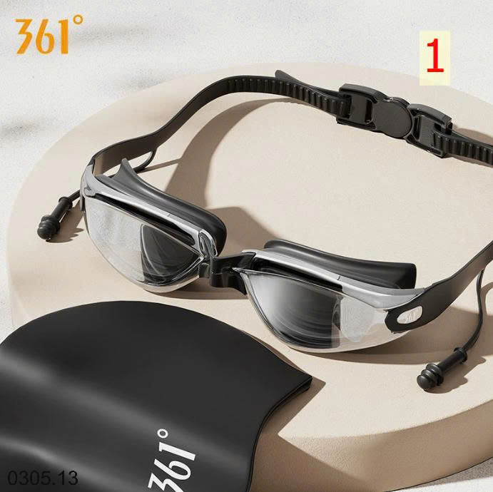 26HA0305.13 - SET MŨ KÍNH BƠI 361 KÈM NÚT BỊT TAI