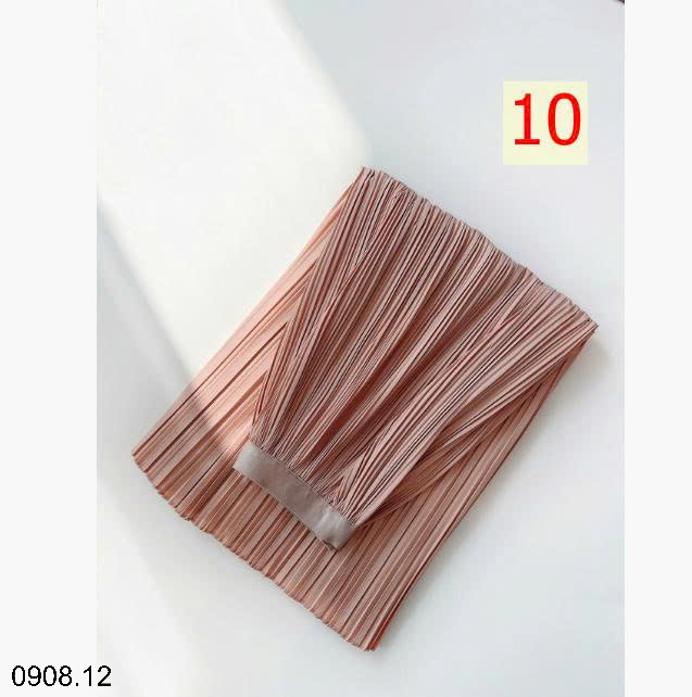 26HA0908.12 - CHÂN VÁY MIDI XẾP LY ANNA