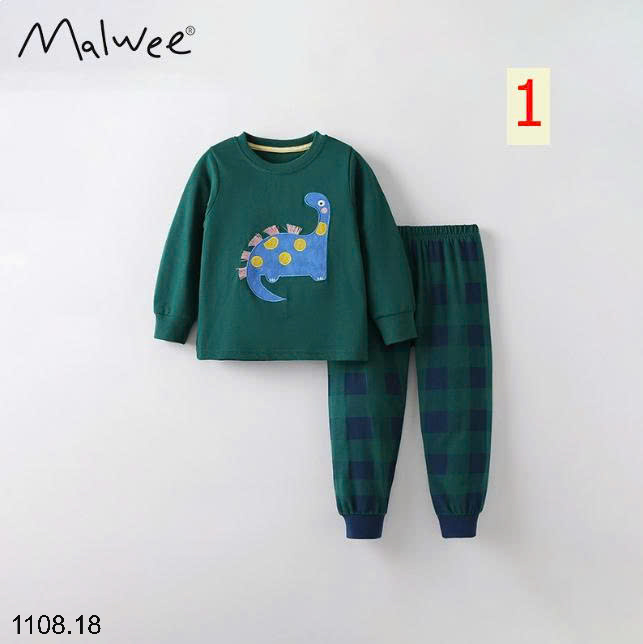 26HA1108.18 - BỘ THU ĐÔNG MẶC NHÀ BÉ TRAI MALWEE
