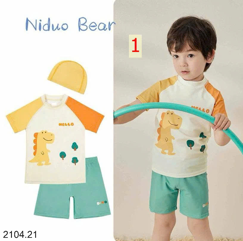 26HA2104.21 - SET BỘ BƠI KÈM MŨ CHO BÉ