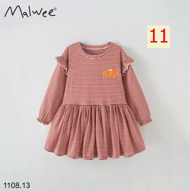 26HA1108.13 - VÁY THU ĐÔNG MALWEE BÉ GÁI