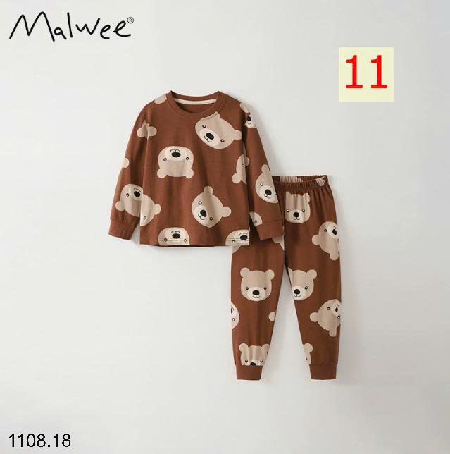 26HA1108.18 - BỘ THU ĐÔNG MẶC NHÀ BÉ TRAI MALWEE