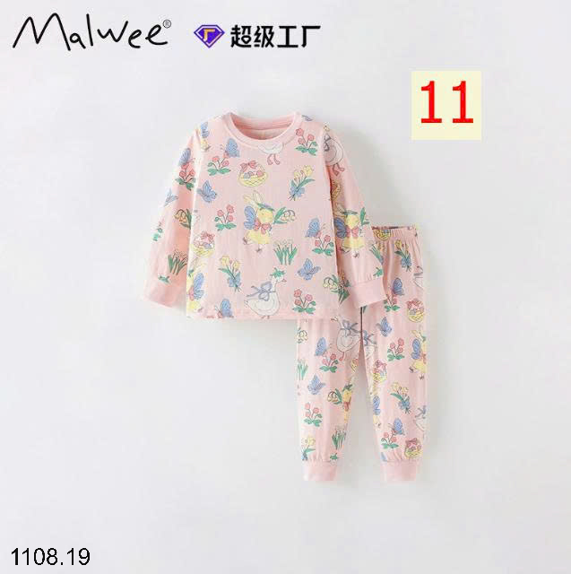 26HA1108.19 - BỘ THU ĐÔNG MẶC NHÀ BÉ GÁI MALWEE