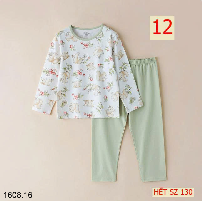 26HA1608.16 - BỘ THU ĐÔNG MẶC NHÀ SIZE ĐẠI QC CHO BÉ