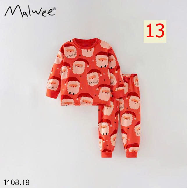 26HA1108.19 - BỘ THU ĐÔNG MẶC NHÀ BÉ GÁI MALWEE