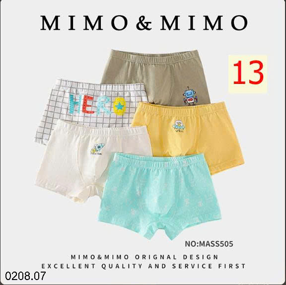 26HA0208.07 - SET HỘP QUẦN CHÍP MOMO BÉ TRAI