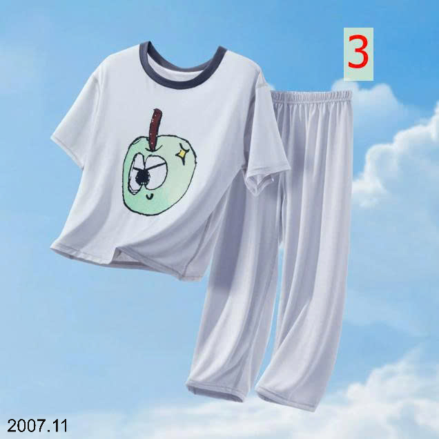 26HA2007.11 - BỘ THUN LẠNH PETTIT QUẦN DÀI ÁO CỘC CHO BÉ