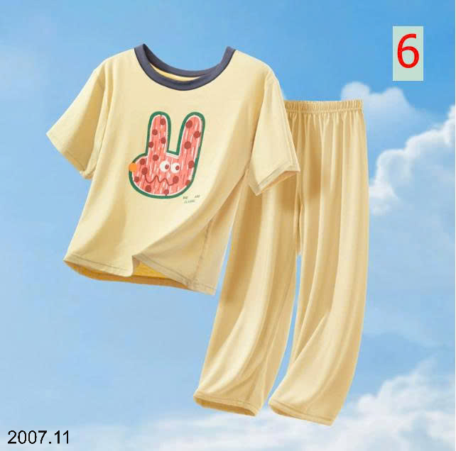 26HA2007.11 - BỘ THUN LẠNH PETTIT QUẦN DÀI ÁO CỘC CHO BÉ