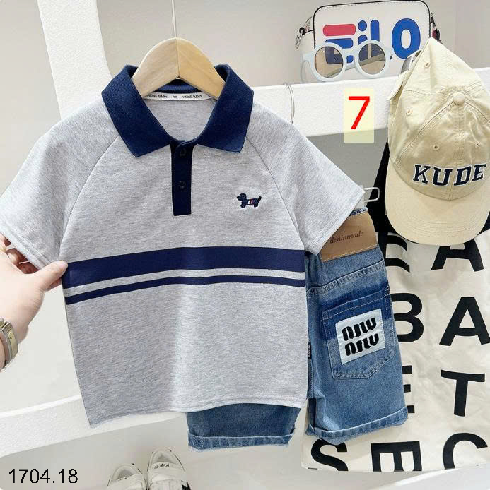 26HA1704.18 - POLO KACADY CHO BÉ TRAI