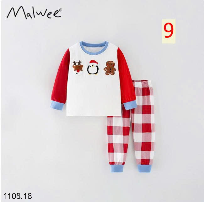 26HA1108.18 - BỘ THU ĐÔNG MẶC NHÀ BÉ TRAI MALWEE