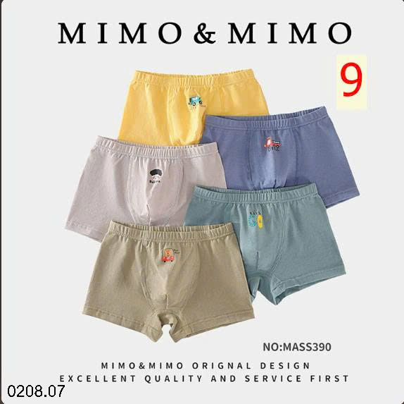 26HA0208.07 - SET HỘP QUẦN CHÍP MOMO BÉ TRAI
