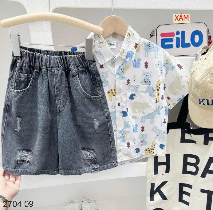 26HA2704.09 - SHORT JEAN BÉ TRAI KACADY