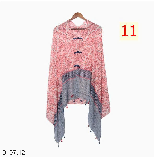 26HA0107.12 - KHĂN CHOÀNG MỎNG HOẠ TIẾT