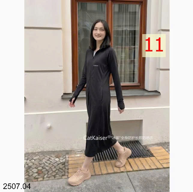 26HA2507.04 - ÁO NẮNG DÁNG DÀI CATKAISER
