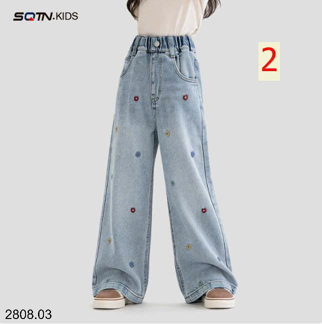 26HA2808.03 - QUẦN JEAN XUÔNG BÉ GÁI SOTIN KIDS