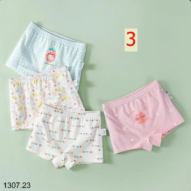 26HA1307.23 - SET 4 QUẦN CHÍP ĐÙI CHO BÉ