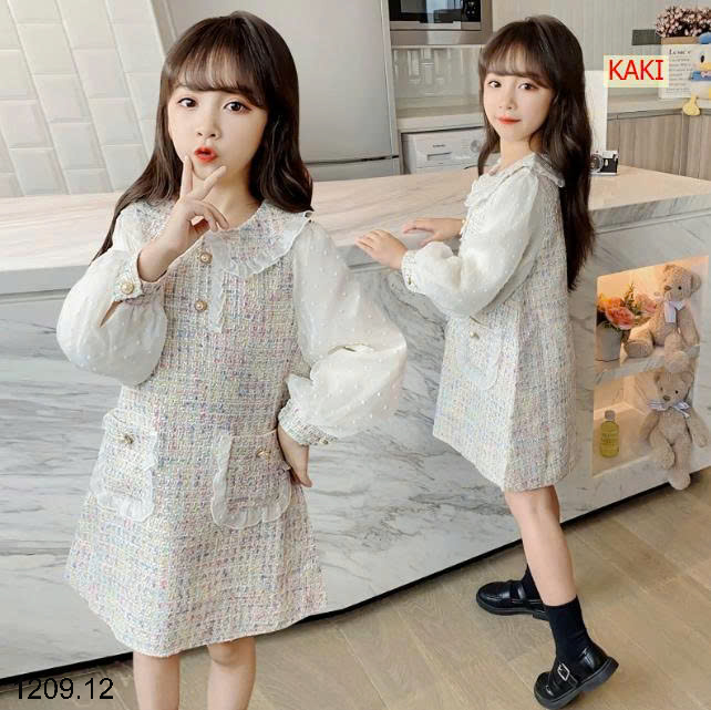 26HA1209.12 - VÁY DẠ BÉ GÁI