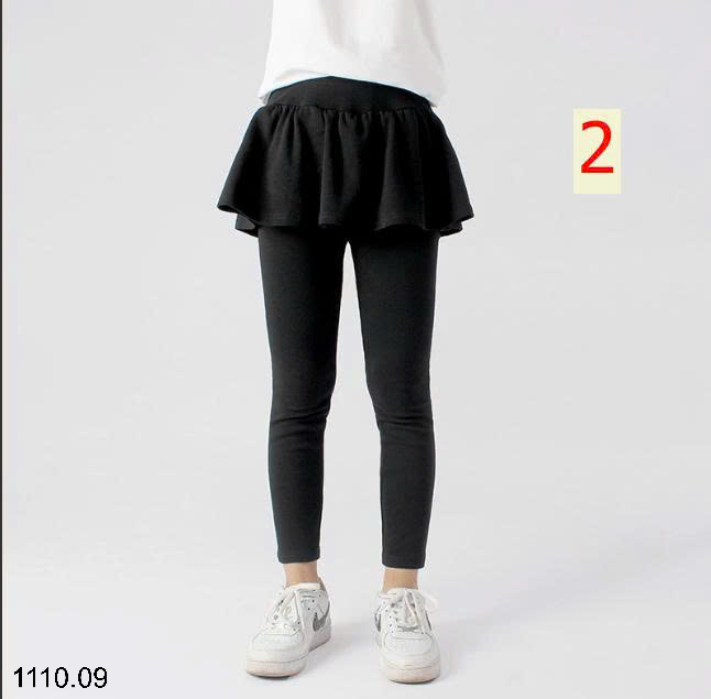 26HA1110.09 - QUẦN LEGGING DÁNG VÁY BÉ GÁI AKL