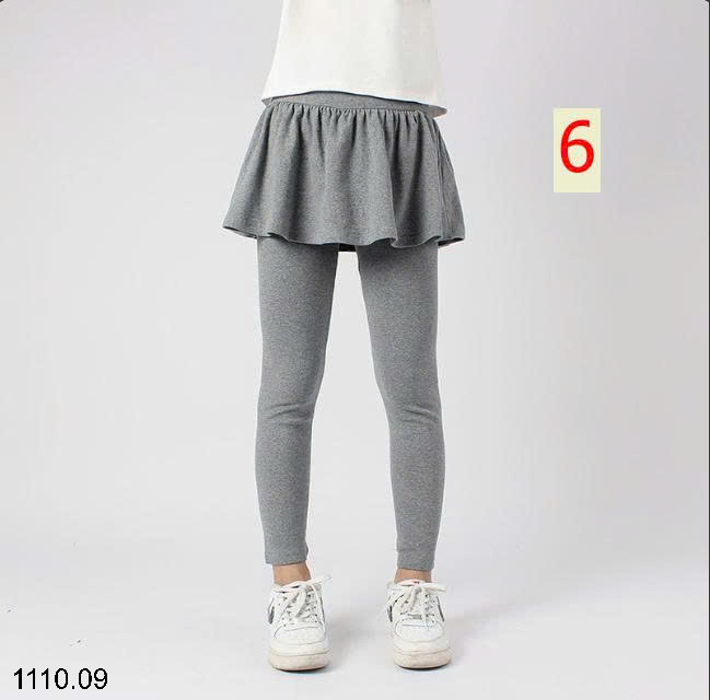 26HA1110.09 - QUẦN LEGGING DÁNG VÁY BÉ GÁI AKL