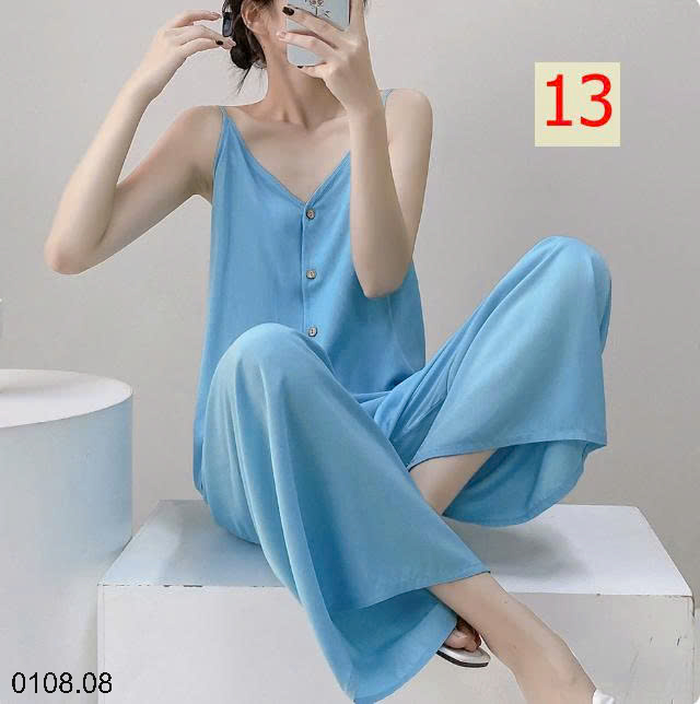 26HA0108.08 - BỘ LANH LỤA 2 DÂY QUẦN DÀI