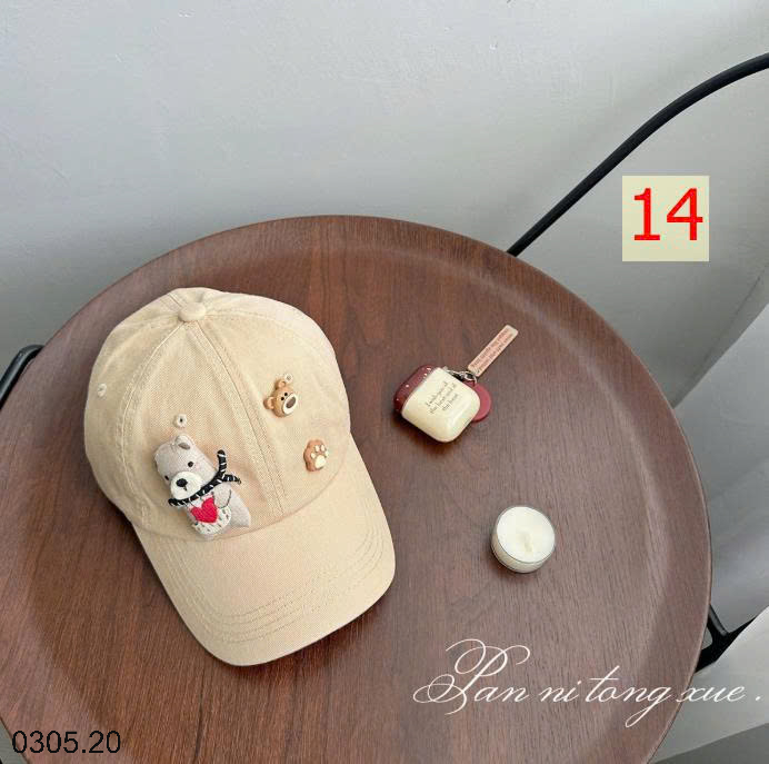 26HA0305.20 - MŨ HOẠT HÌNH CHO BÉ YÊU