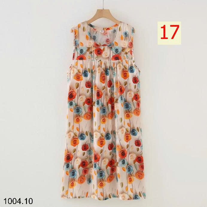 26HA1004.10 - VÁY LANH MẶC NHÀ