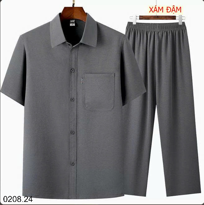 26HA0208.24 - BỘ TRUNG NIÊN CHO BỐ QUẦN DÀI