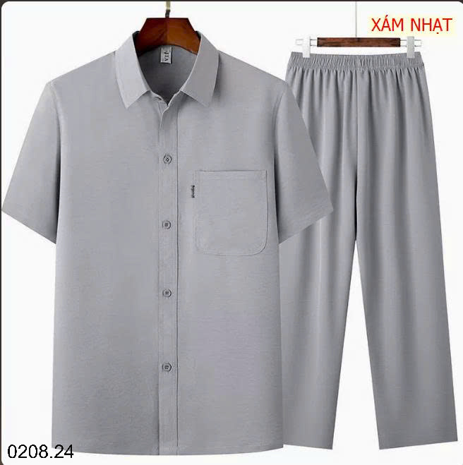 26HA0208.24 - BỘ TRUNG NIÊN CHO BỐ QUẦN DÀI