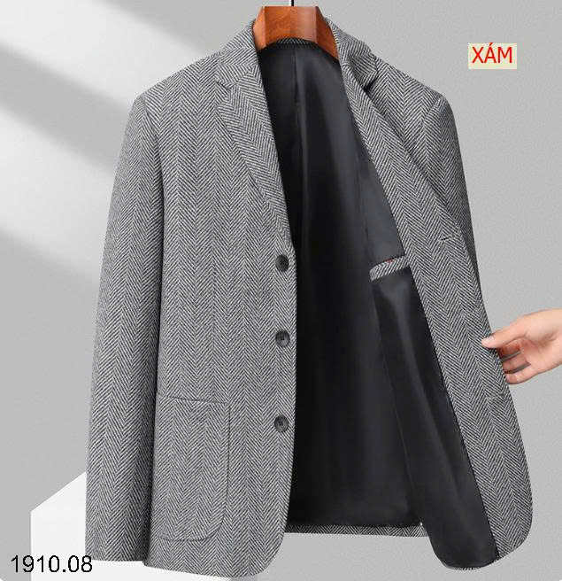 26HA1910.08 - ÁO VEST DẠ CHO NAM