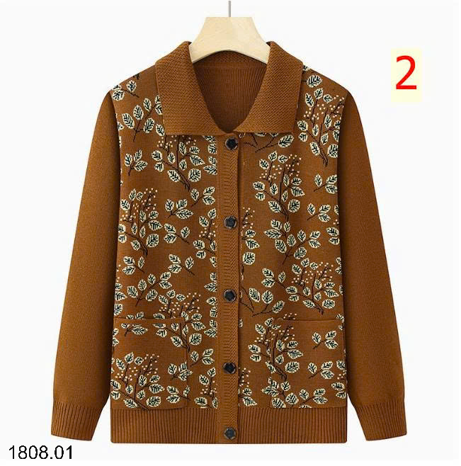 26HA1808.01 - ÁO CARDIGAN HOA TRUNG NIÊN