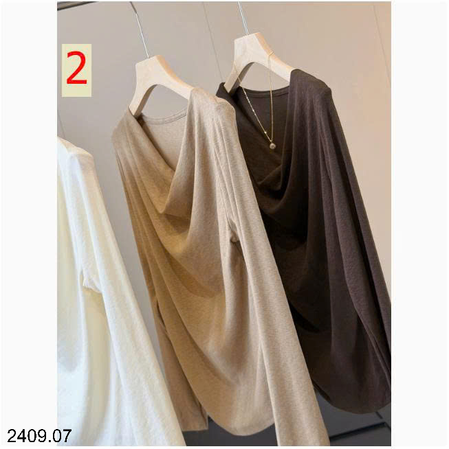 26HA2409.07 - ÁO THU ĐÔNG CỔ ĐỔ ANNA