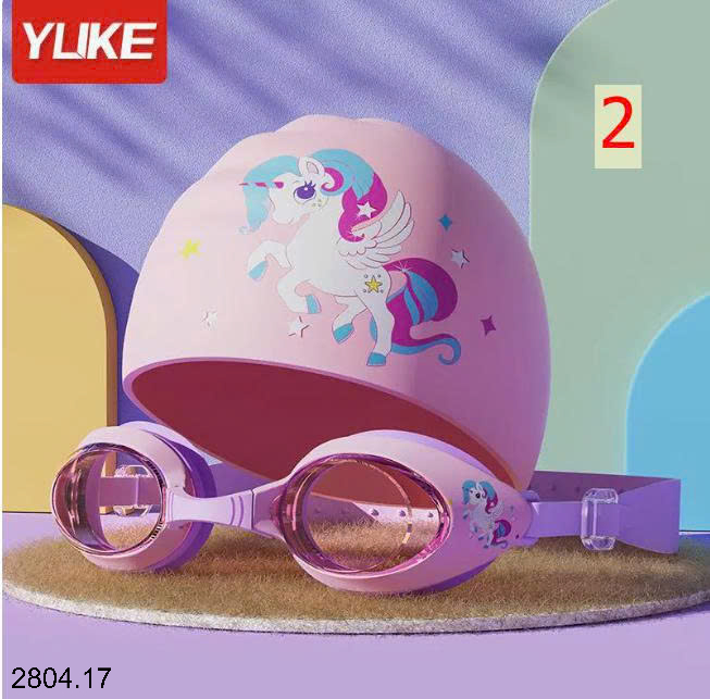 26HA2804.17 - SET MŨ KÈM KÍNH BƠI YUKE CHO BÉ