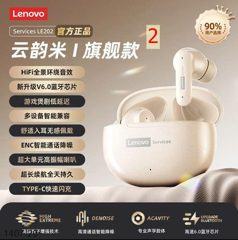 26HA1407.20 - TAI NGHE KO DÂY LENOVO