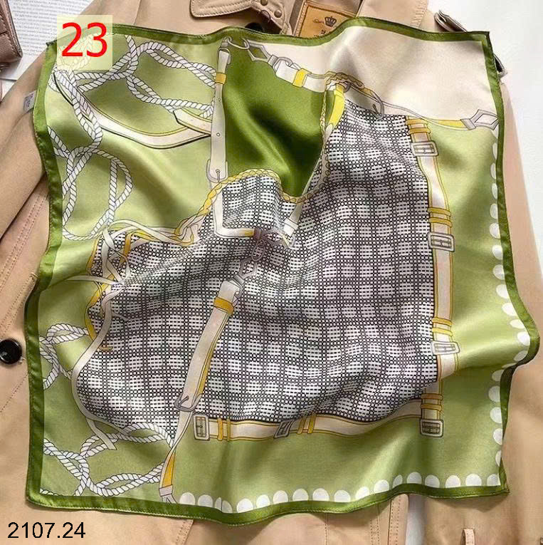 26HA2107.24 - SET 2 KHĂN LỤA PHỤ KIỆN