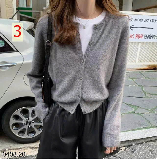 26HA0408.20 - ÁO LEN CARDIGAN NỮ