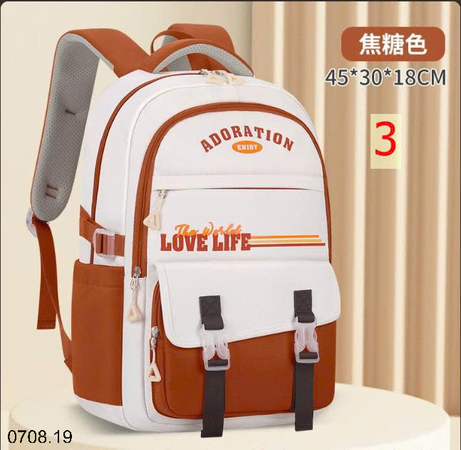 26HA0708.19 - BA LÔ HỌC SINH