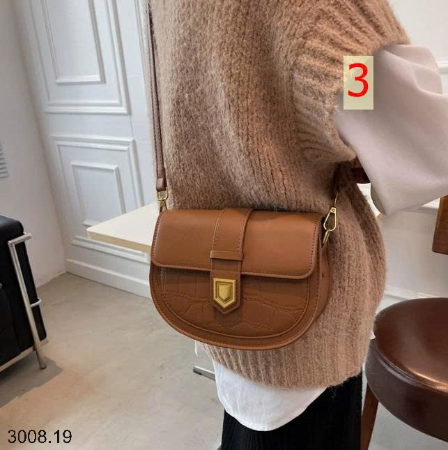 26HA3008.19 - TÚI XÁCH YÊN NGỰA PHONG CÁCH RETRO