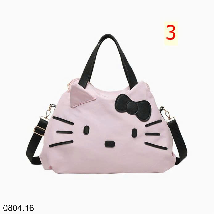 26HA0804.16 - TÚI XÁCH TAY DU LỊCH HÌNH MÈO KITTY