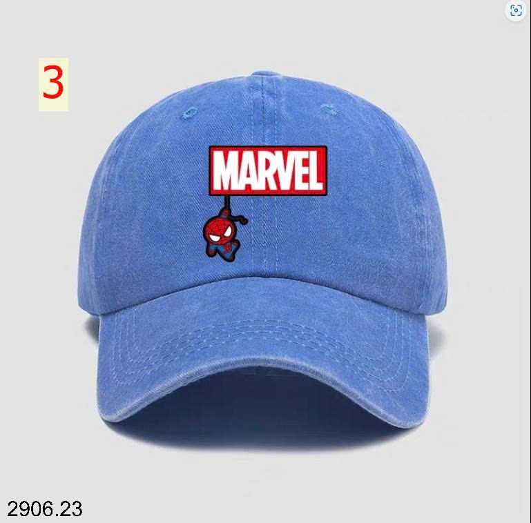 26HA2906.23 - MŨ LƯỠI TRAI MARVEL CHO BÉ