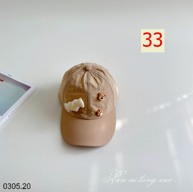 26HA0305.20 - MŨ HOẠT HÌNH CHO BÉ YÊU