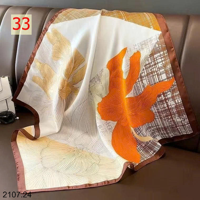 26HA2107.24 - SET 2 KHĂN LỤA PHỤ KIỆN