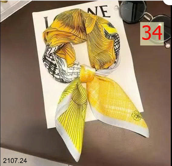 26HA2107.24 - SET 2 KHĂN LỤA PHỤ KIỆN