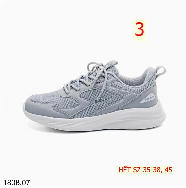 26HA1808.07 - GIÀY THỂ THAO WARRIOR SIÊU NHẸ NAM NỮ