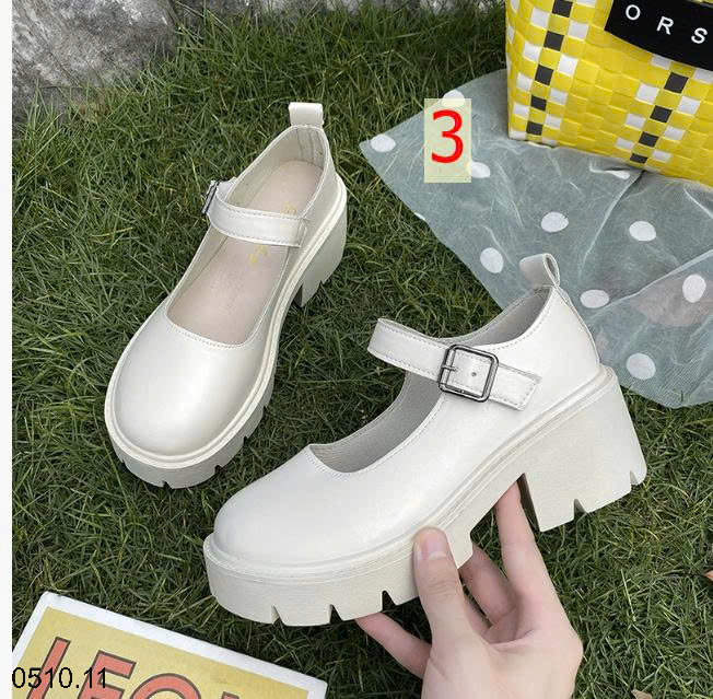 26HA0510.11 - GIÀY MARY JANE ĐẾ CAO NỮ