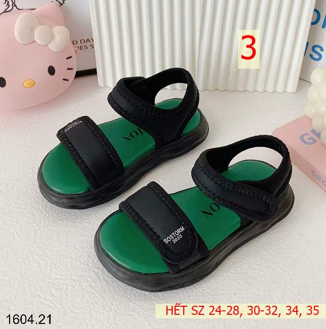 26HA1604.21 - SANDAL THỂ THAO ĐẾ MỀN CHO BÉ