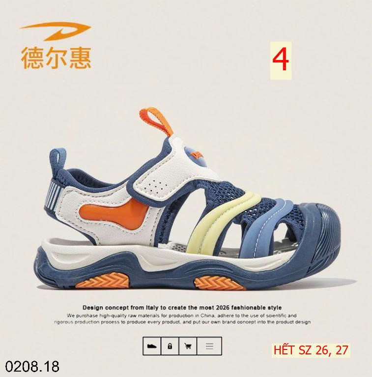 26HA0208.18 - SANDAL DEERWAY CHO BÉ YÊU